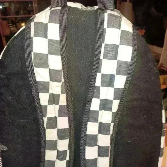 Dickies Black and White Checkered Back Pack Unisex - Picture 4 of 15